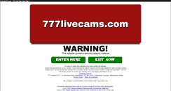 Desktop Screenshot of livecam777.com
